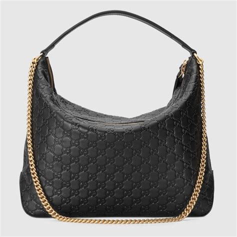 gucci monogram d ring small hobo|gucci signature large hobo bag.